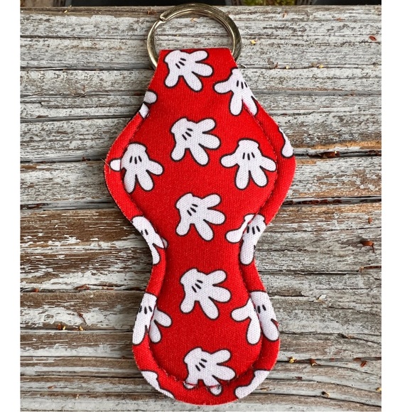 Lip Balm and Mickey Mouse Key Chain Chapstick holder - Picture 2 of 3